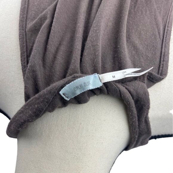 Kimchi Blue Women’s High Neck Olive Green Flow Tank Top Size: Medium - Picture 4 of 5